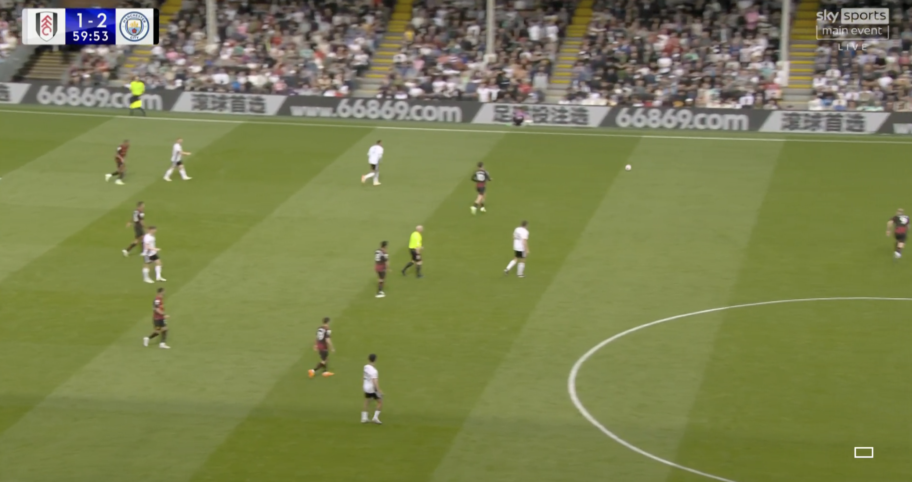 Fulham Manchester United frame